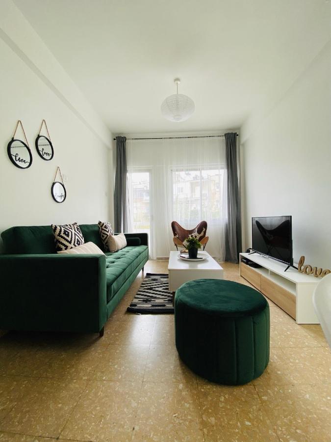 Boho-Chic One Bedroom Flat In Engomi מראה חיצוני תמונה
