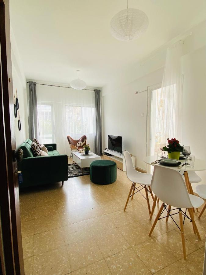 Boho-Chic One Bedroom Flat In Engomi מראה חיצוני תמונה